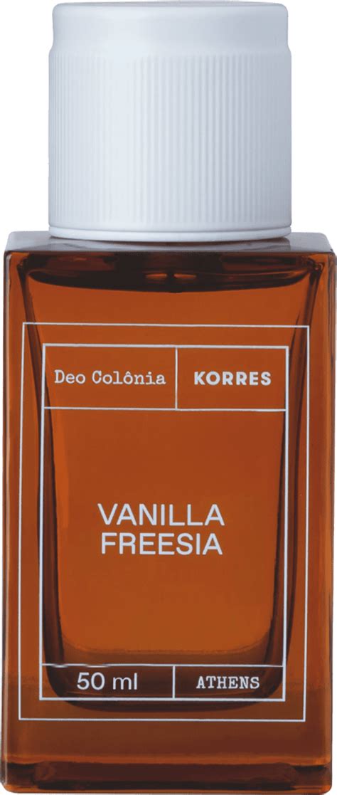 korres vanilla freesia perfume.